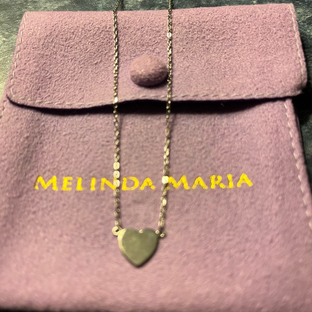 Melinda Maria You Have My Heart Necklace